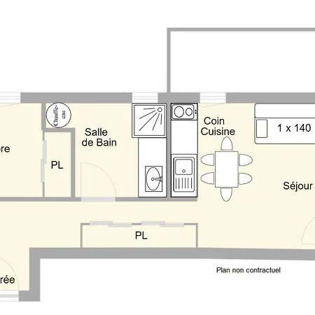2 Pieces Au Coeur Des Saisies - Balcon Sud, Box Inclus, 5 Pers - Fr-1-594-321 * Hauteluce